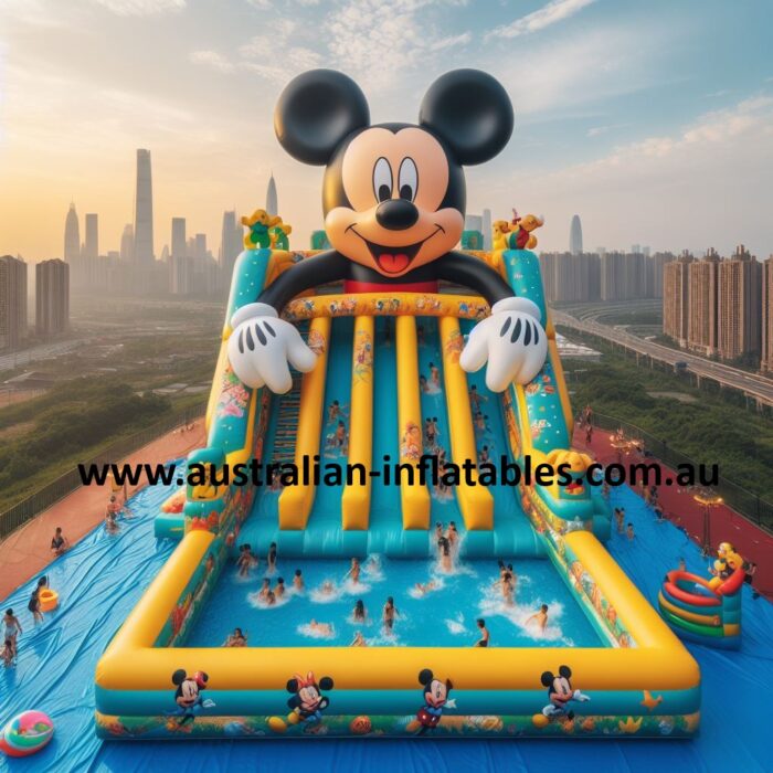Mickey Mouse Inflatable Water Park | Australian Inflatables