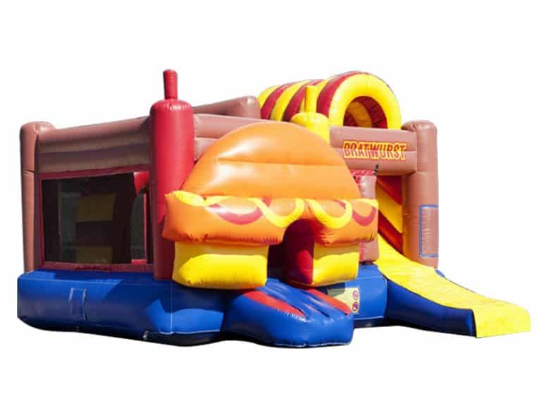 hotdog jumping castle combo | Australian Inflatables