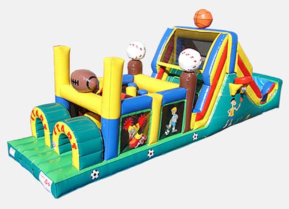 All Star Back Yard Obstacle Course 1 | Australian Inflatables