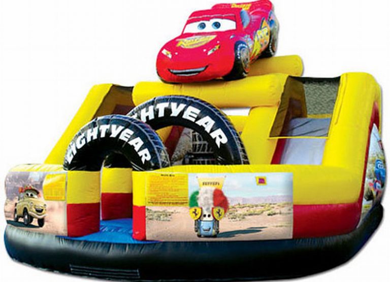 Cars Dual Slide 1 | Australian Inflatables