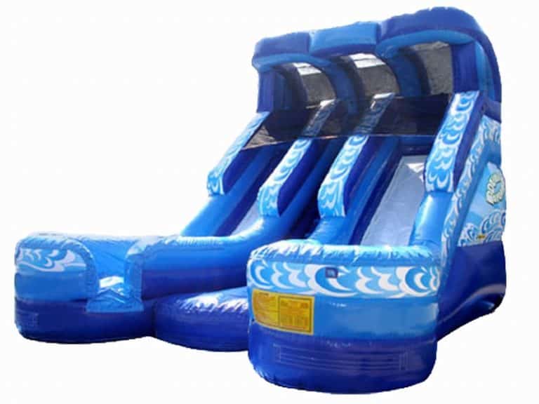 Dual Splash Slide 1 | Australian Inflatables