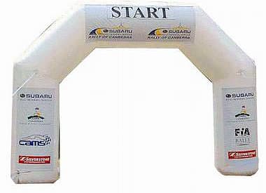 Inflatable Arch in White 1 | Australian Inflatables