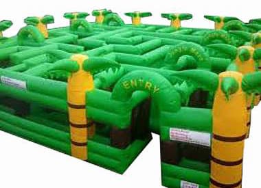 Inflatable Jungle Maze Game 1 | Australian Inflatables