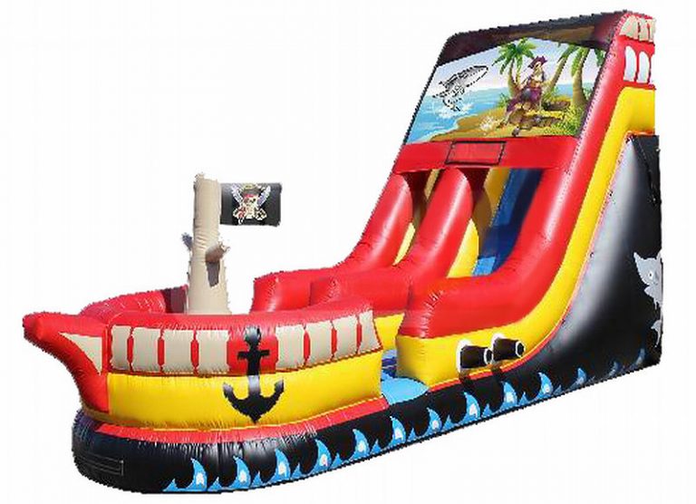 Inflatable Pirate Ship DryWet Slide 1 | Australian Inflatables