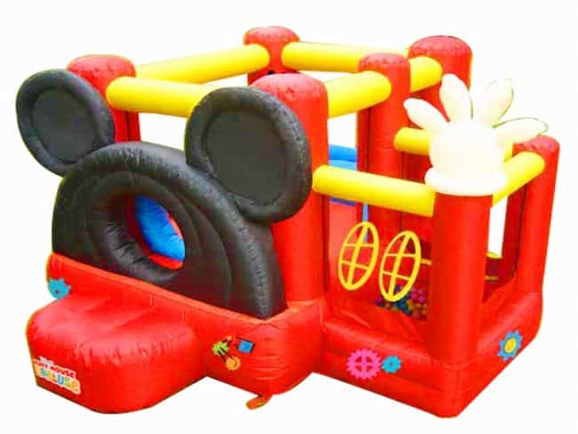 Mickey Mouse jumping castle Combo With Mickey Mouse Ball Pit 1 | Australian Inflatables