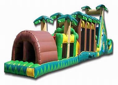 Tropical Obstacle Course 1 | Australian Inflatables