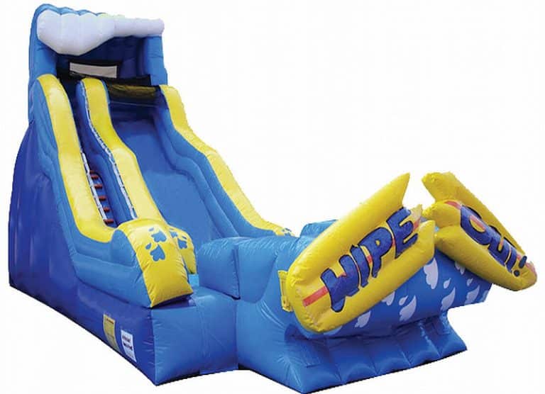 Wipe out DryWet inflatable Slide 1 | Australian Inflatables