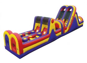 Zip It 50 Feet Obstacle Course 1 | Australian Inflatables