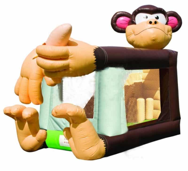 Big Foot Monkey Jumping Castle 1 | Australian Inflatables