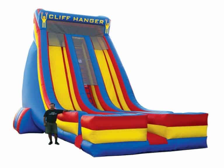 Cliff Hanger dry or wet slide 1 | Australian Inflatables