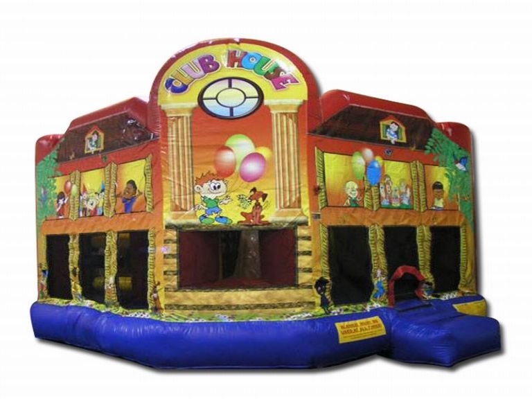 Club House Combo Jumping Castle 1 | Australian Inflatables