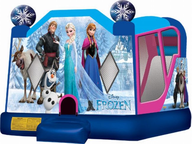 Frozen Combo C4 inflatable jumping castle 1 | Australian Inflatables
