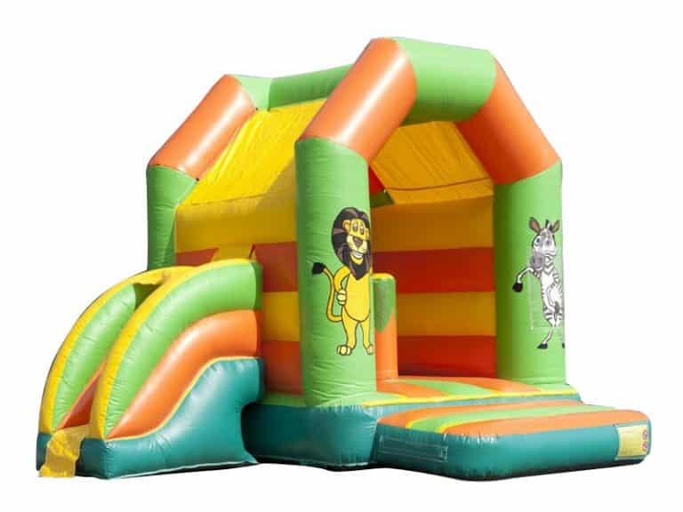 Cute Jungle Combo bouncy castle 1 | Australian Inflatables