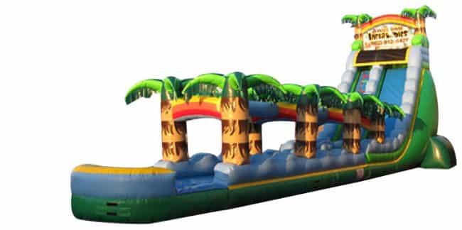 The Big Tropical Themed Inflatable Water Slide 1 | Australian Inflatables