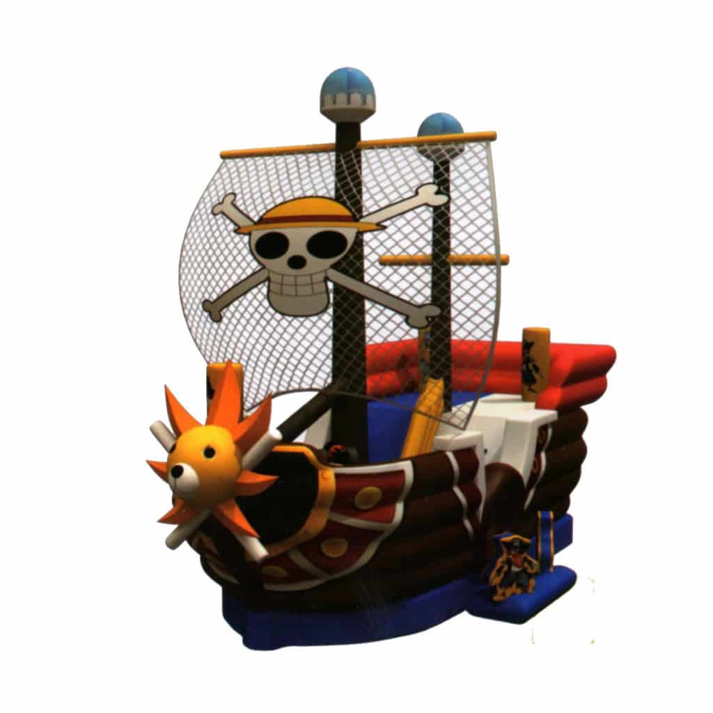 Pirate ship kids inflatable slide | Australian Inflatables