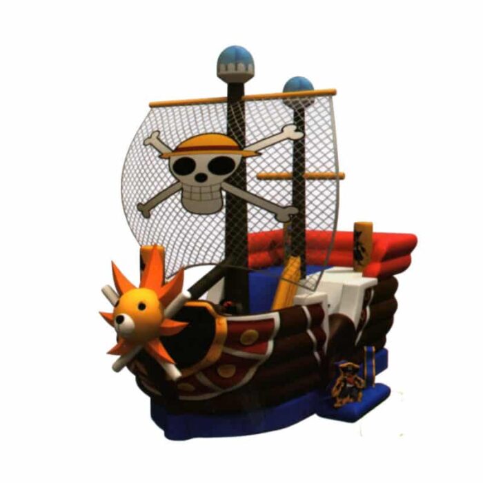 Pirate ship kids inflatable slide | Australian Inflatables