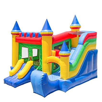 jumping castle with slide | Australian Inflatables