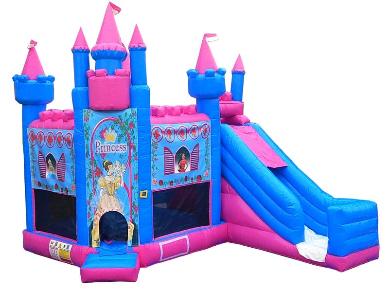 princess jumping castle combo | Australian Inflatables