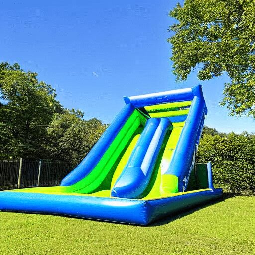 Blow up water slide with fun | Australian Inflatables