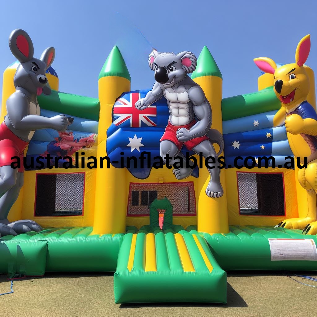 Seaside Sizzle Bounce With Koala and Friends | Australian Inflatables