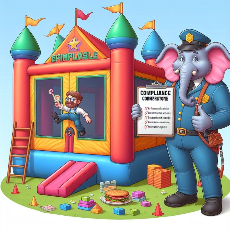 jumping castle compliance purchase | Australian Inflatables