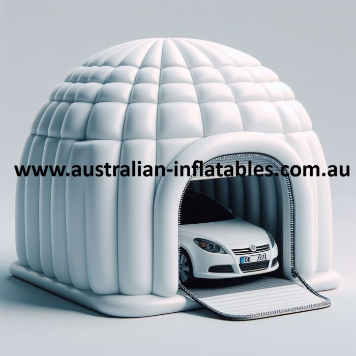 inflatable garage Australian Inflatables manufaturing | Australian Inflatables