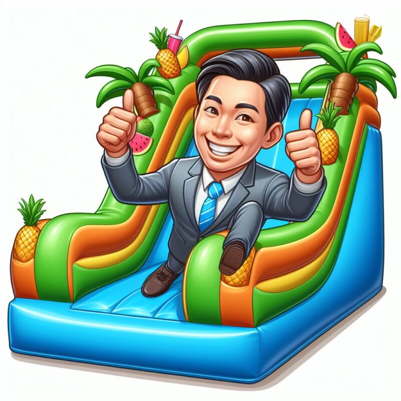 water slide inflatable