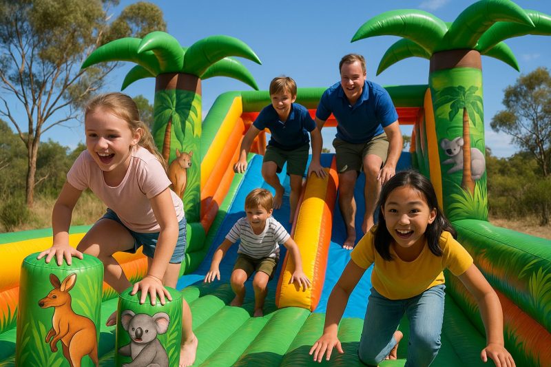 10 Reasons to Buy an Inflatable Obstacle Course | Australian Inflatables