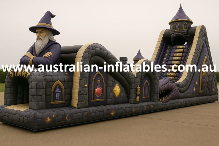 Aussie Wizard Quest Inflatable Challenge | Australian Inflatables