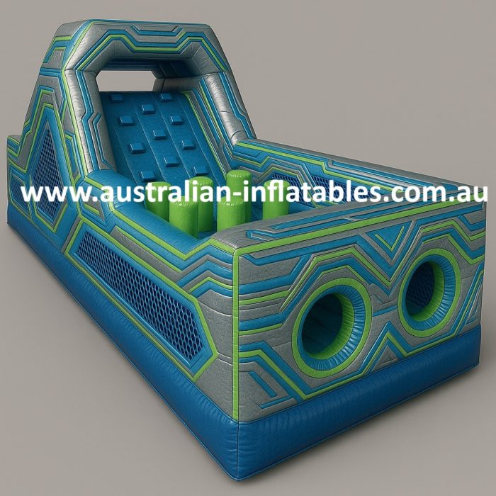 Galactic Rush Down Under Inflatable Obstacle Course | Australian Inflatables