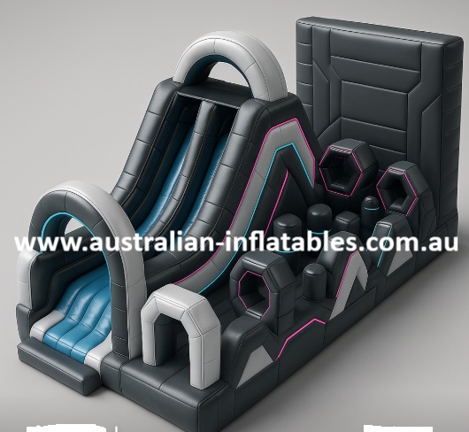 TechWave Trail Inflatable Obstacle Course | Australian Inflatables