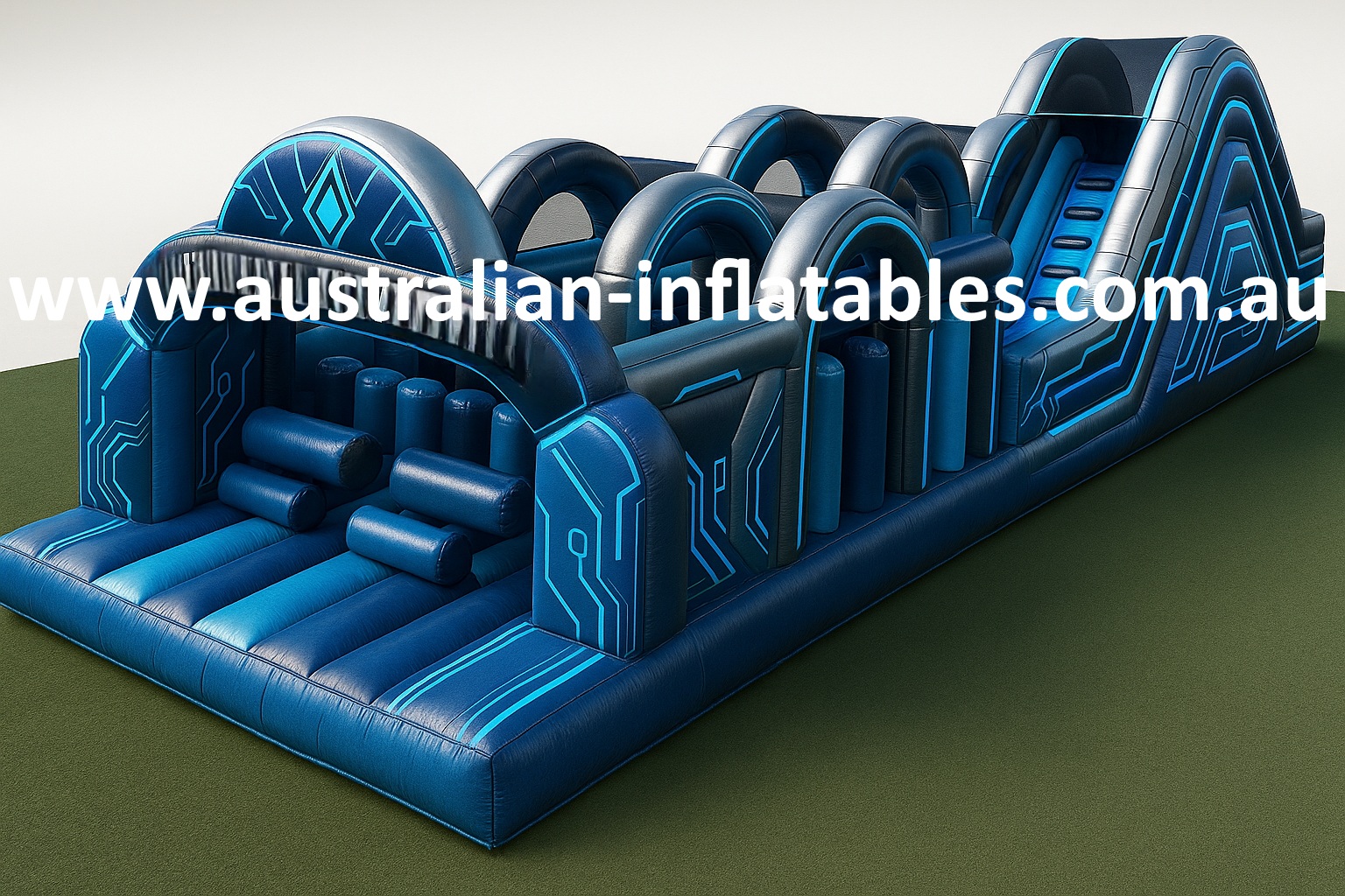 AETHER RUN INFLATABLE OBSTACLE COURSE | Australian Inflatables