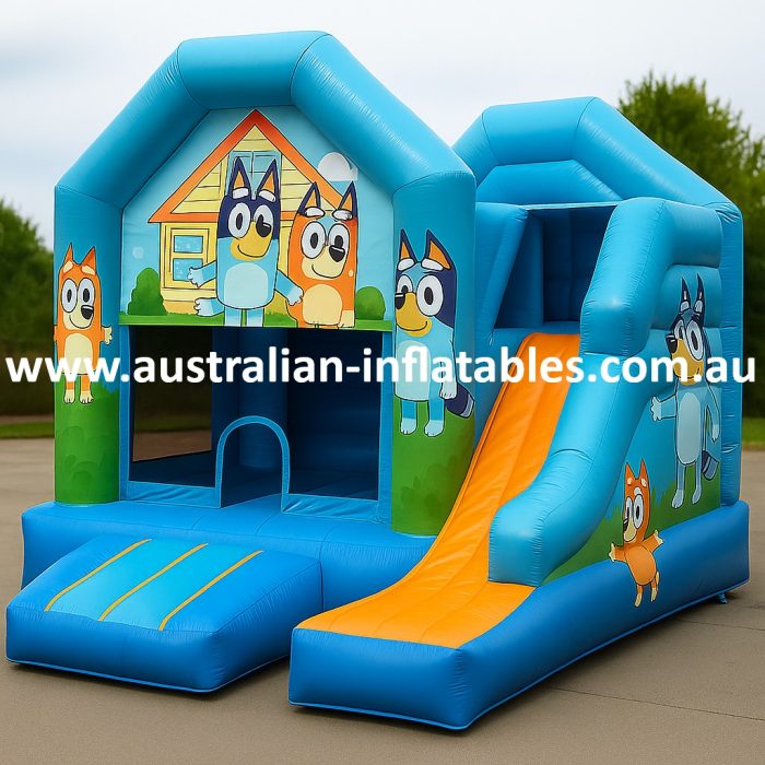 Bluey jumping Castle Combo | Australian Inflatables