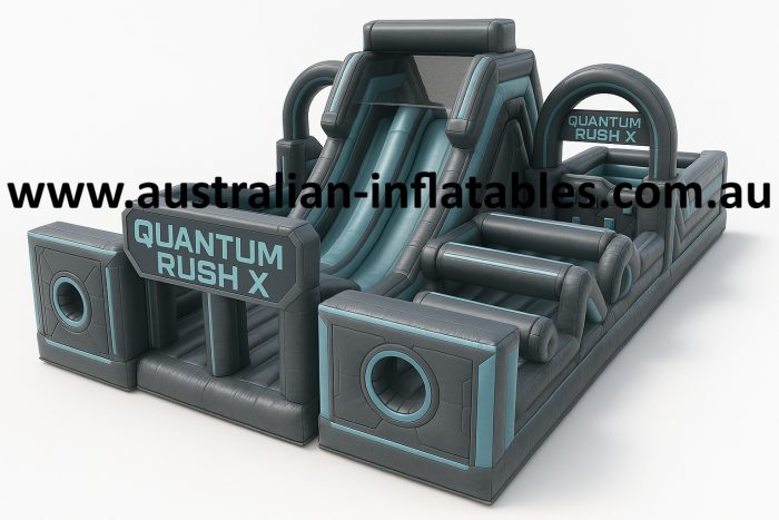 Quantun Rush X Inflatable Obstacle Course | Australian Inflatables