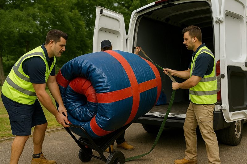 Safe Transportation and Handling | Australian Inflatables