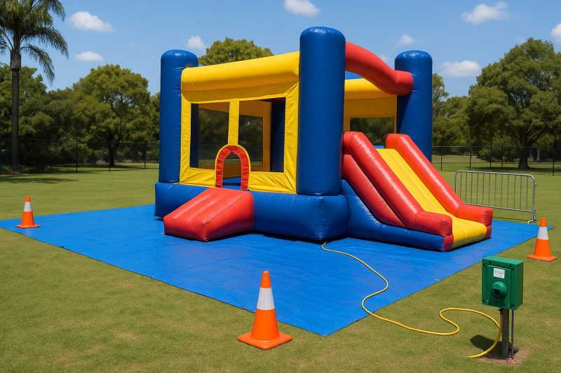 Site Preparation and Setup Planning | Australian Inflatables Site Preparation and Setup Planning