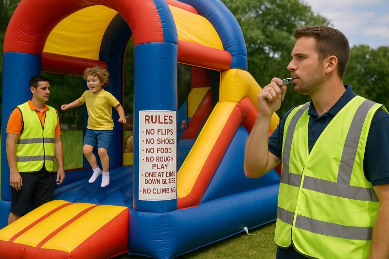 Supervision and Safe Use During the Event | Australian Inflatables