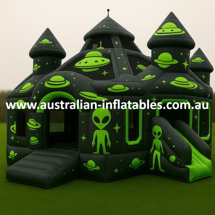 Alien Invitation Jumping Castle Combo | Australian Inflatables