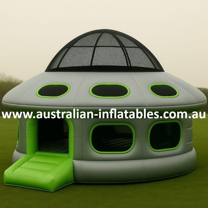 Space Saucer Jumping Castle | Australian Inflatables