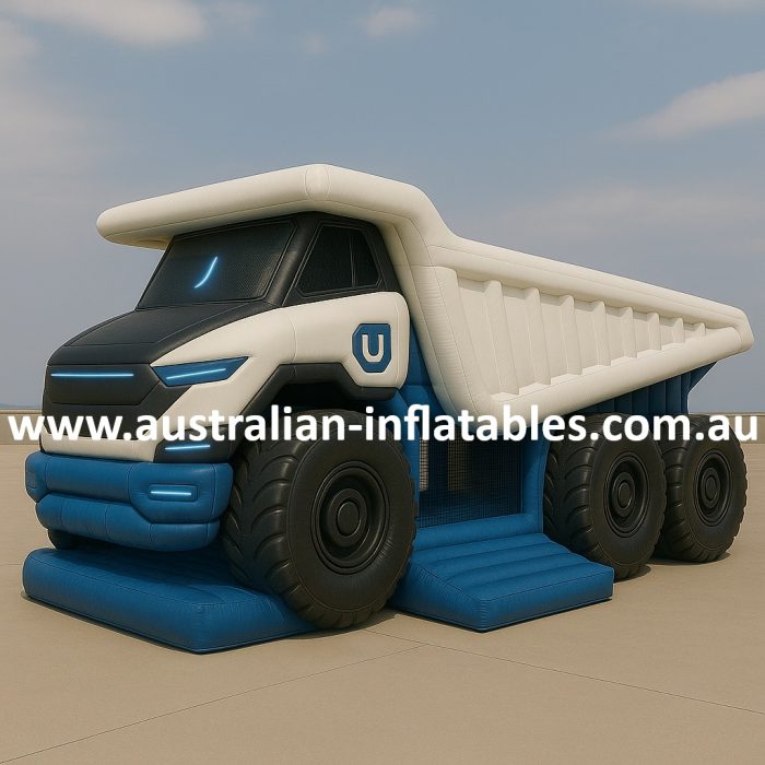 Titan Earthmover Truck Jumping Castle Combo | Australian Inflatables
