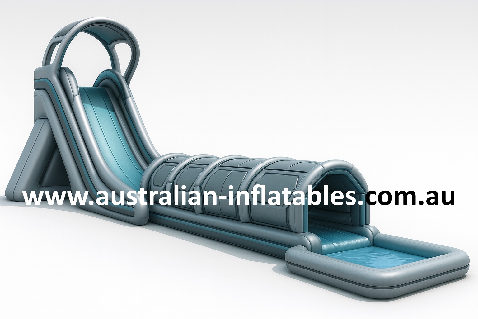 HydroTunnel Slip Slide for adults | Australian Inflatables