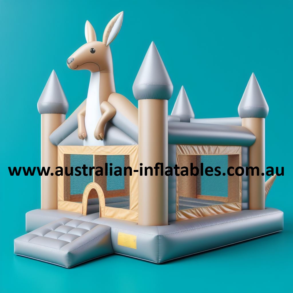 Kangaroo jumping castle Australia | Australian Inflatables