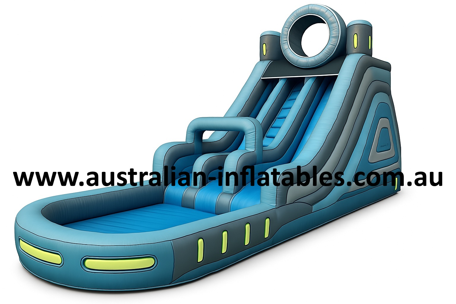 Neptunes Rush Inflatable Water Slide For Sale | Australian Inflatables