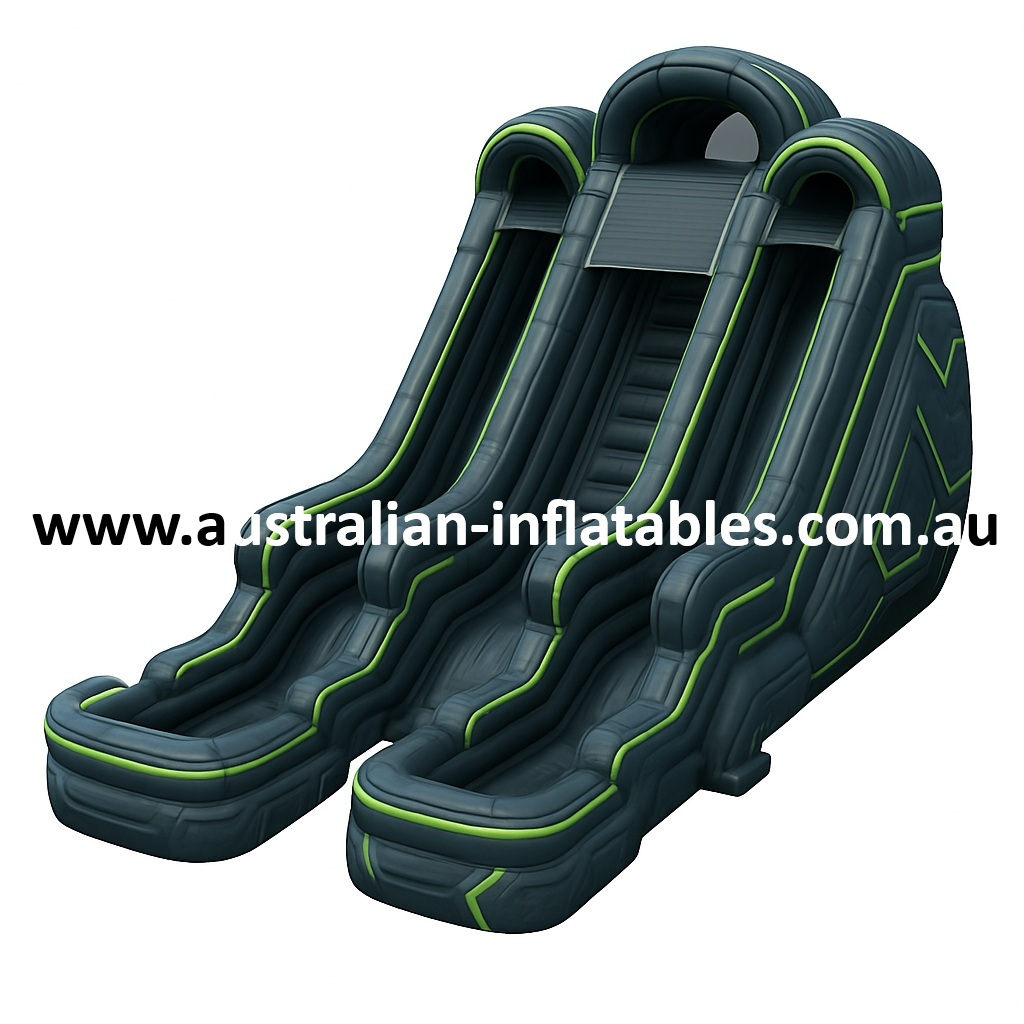 New Nexus Torrent Twin Inflatable Water Slide | Australian Inflatables