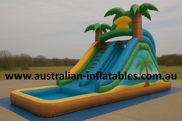 Palm Paradise Plunge | Australian Inflatables