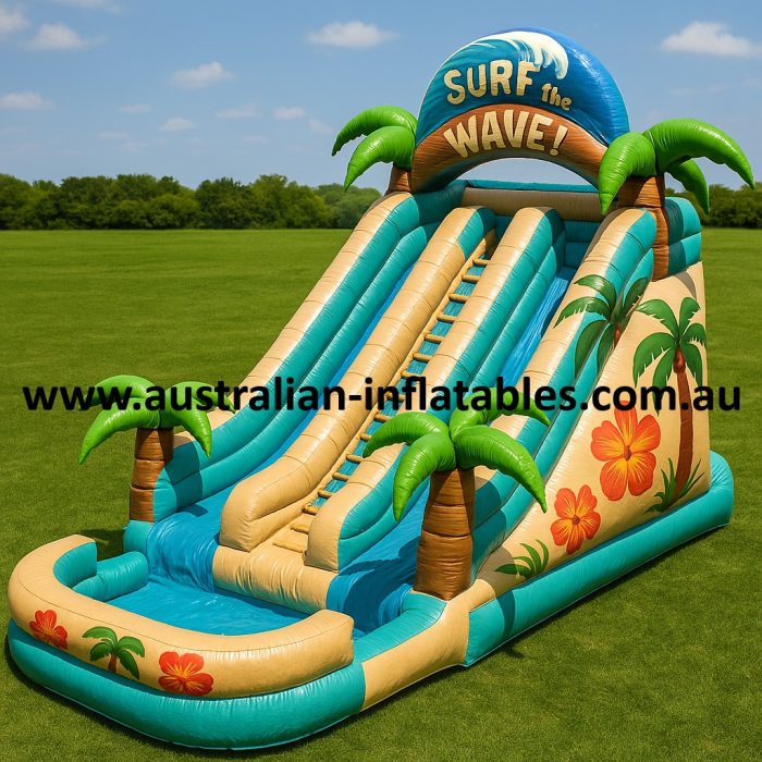 Surf The Wave Inflatable Water Slide For Sale | Australian Inflatables