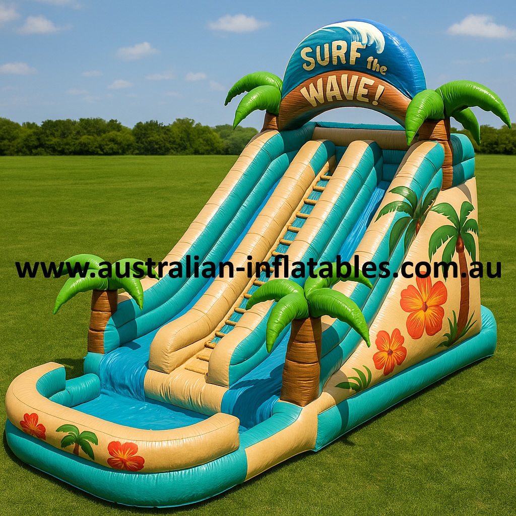 Surf The Wave Inflatable Water Slide For Sale | Australian Inflatables