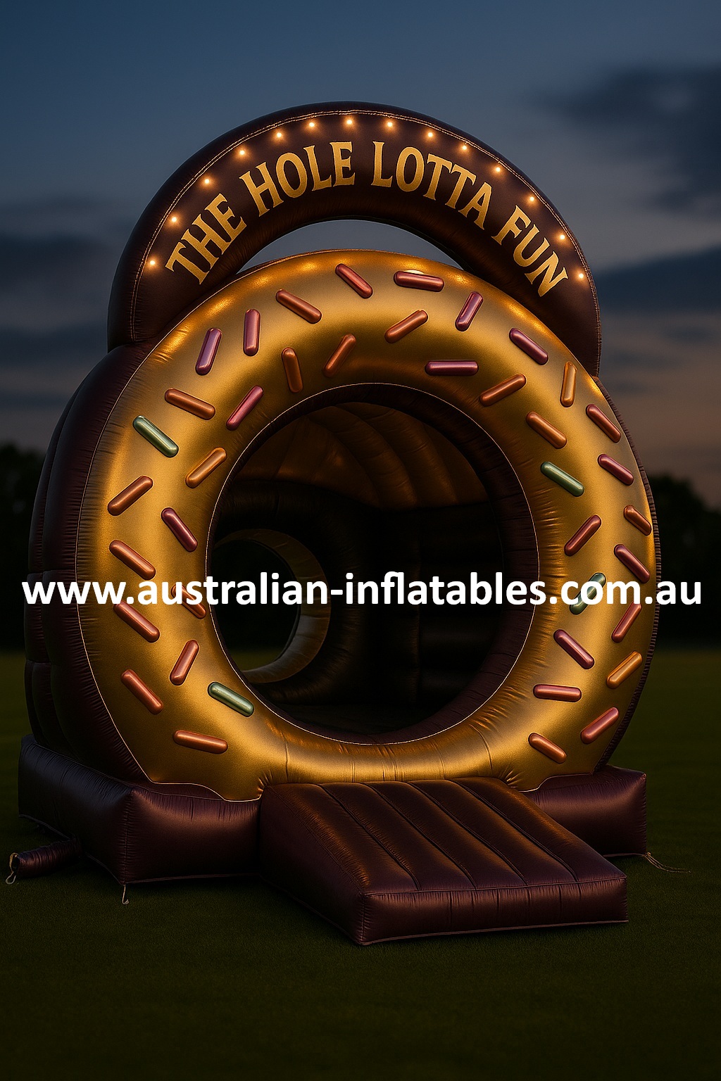 The Hole Lotta Fun Jumping Castle For Adults | Australian Inflatables