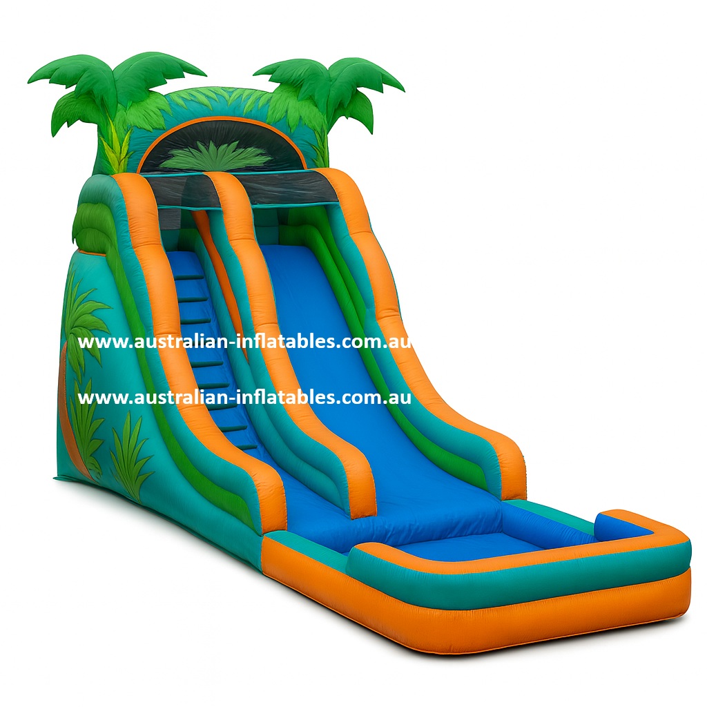 Tropic Tide Twister Inflatable Water Slide | Australian Inflatables